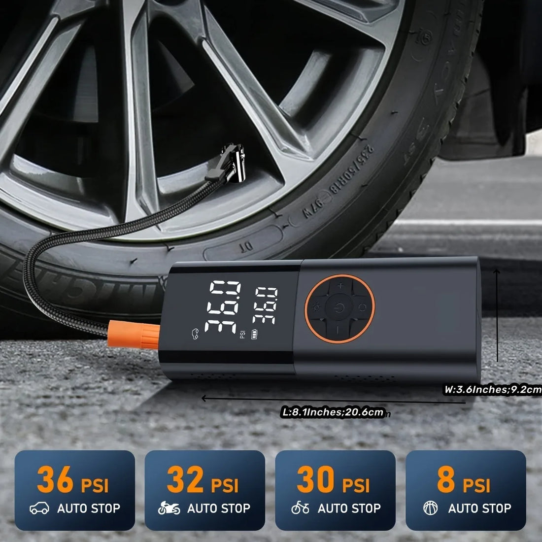 RapidPower Portable Tire Inflator