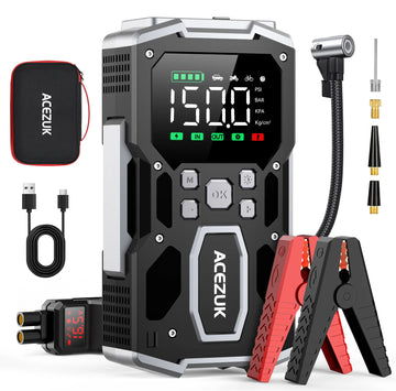 PowerMax: Jump Starter & Air Pump Kit